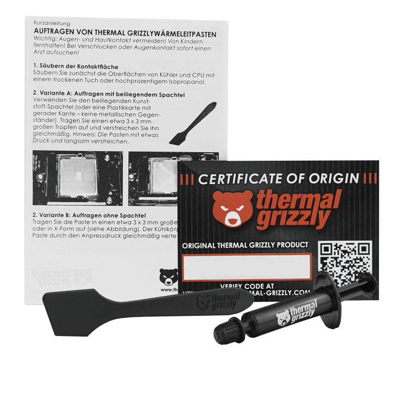 Thermal Grizzly Kryonaut FRT DISTRIBUTION